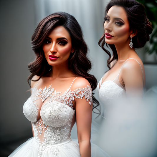 Look deslumbrante: Preparación para bodas y eventos especiales con productos de soporte y maquillaje.