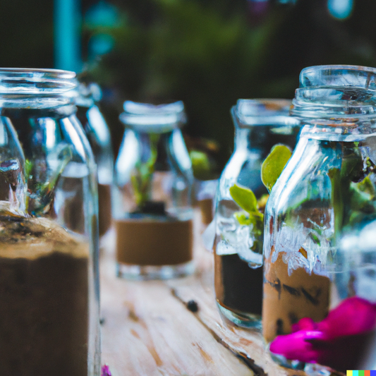 10 Ideas creativas para reutilizar frascos de vidrio