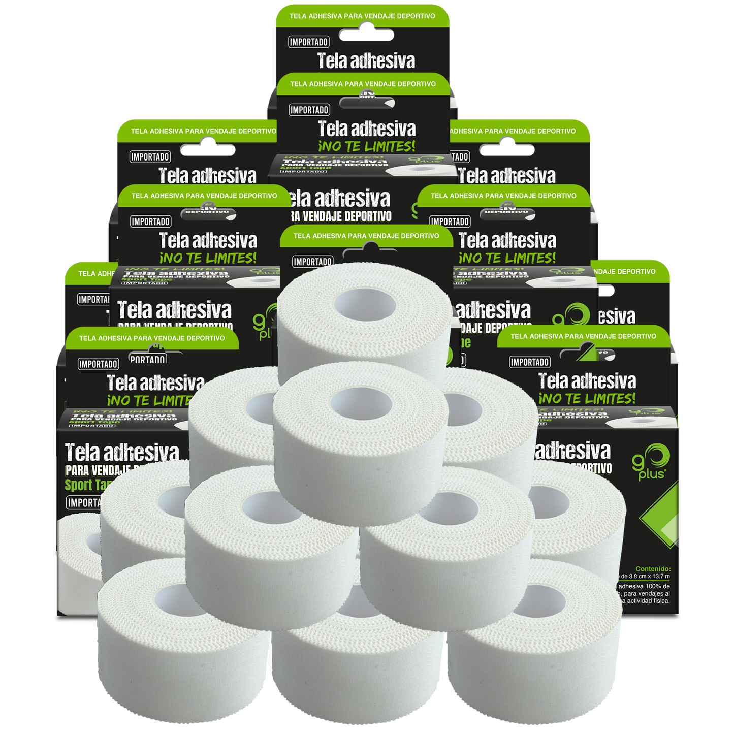 Tela Adhesiva Para Vendaje Deportivo Sport Tape Go Plus