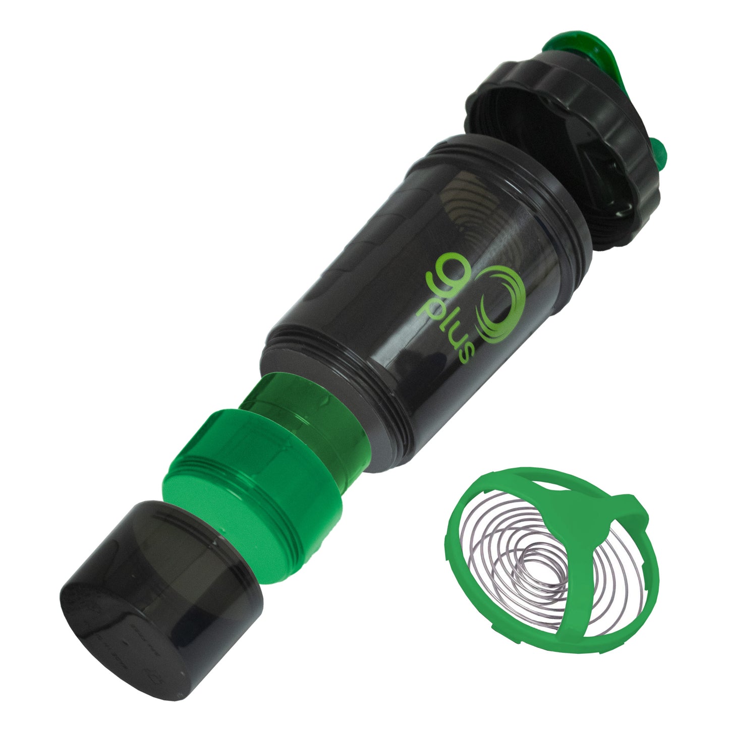 2 Pack Vaso Mezclador De Proteina Smart Shaker Combos Go Plus