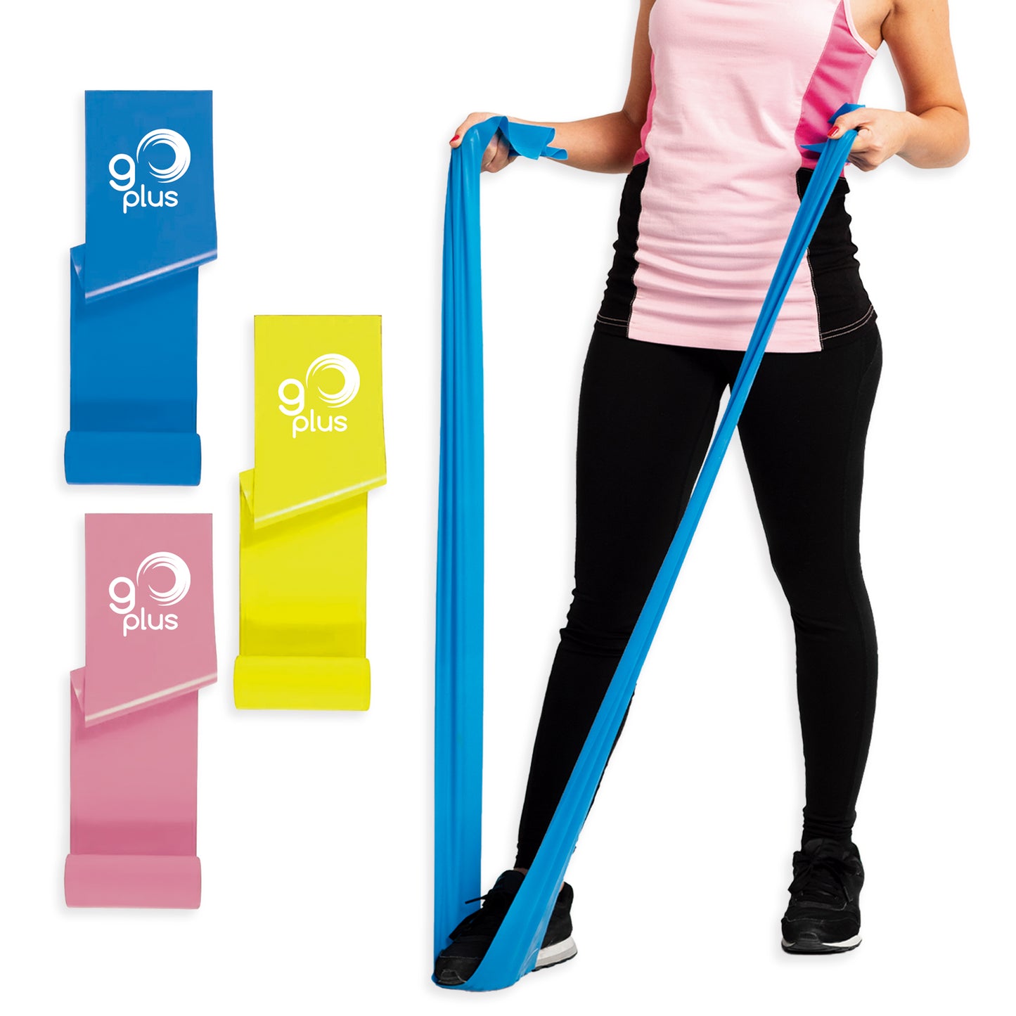Bandas Elásticas Para Rehabilitación Go Plus Yoga Y Pilates