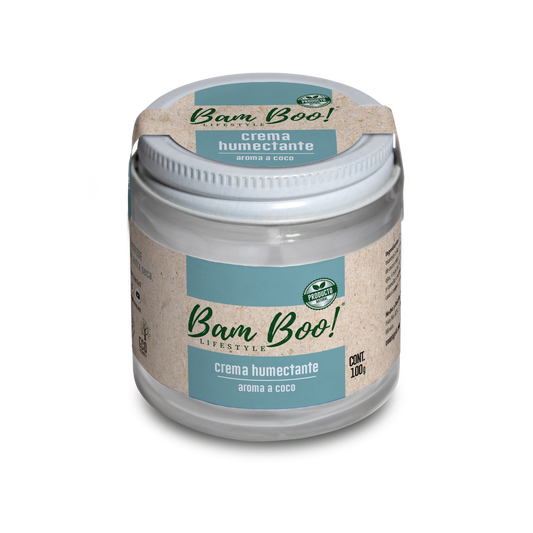 Coconut Aroma Natural Moisturizing Cream for Face and Body 100 g Bam Boo! Lifestyle