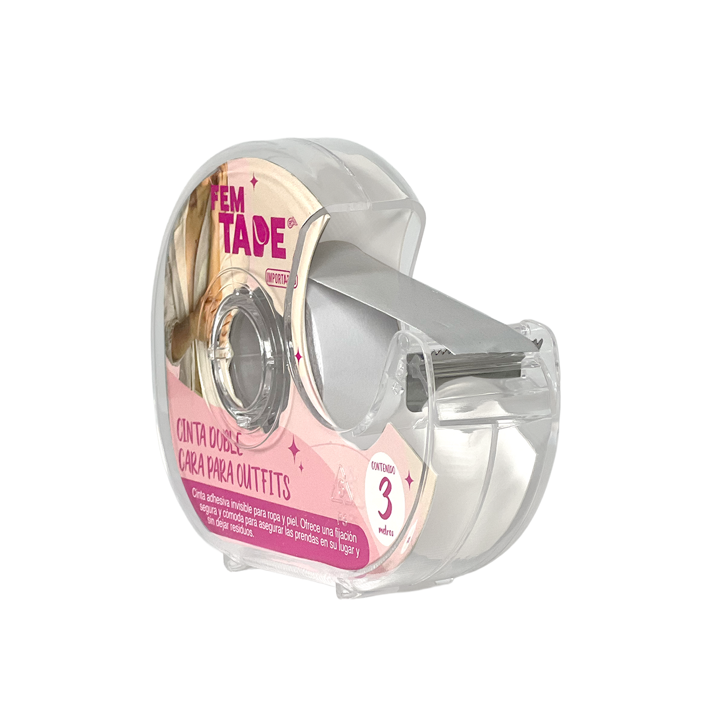 Cinta Adhesiva Doble Cara Para Outfits Fem Tape Ropa Y Piel