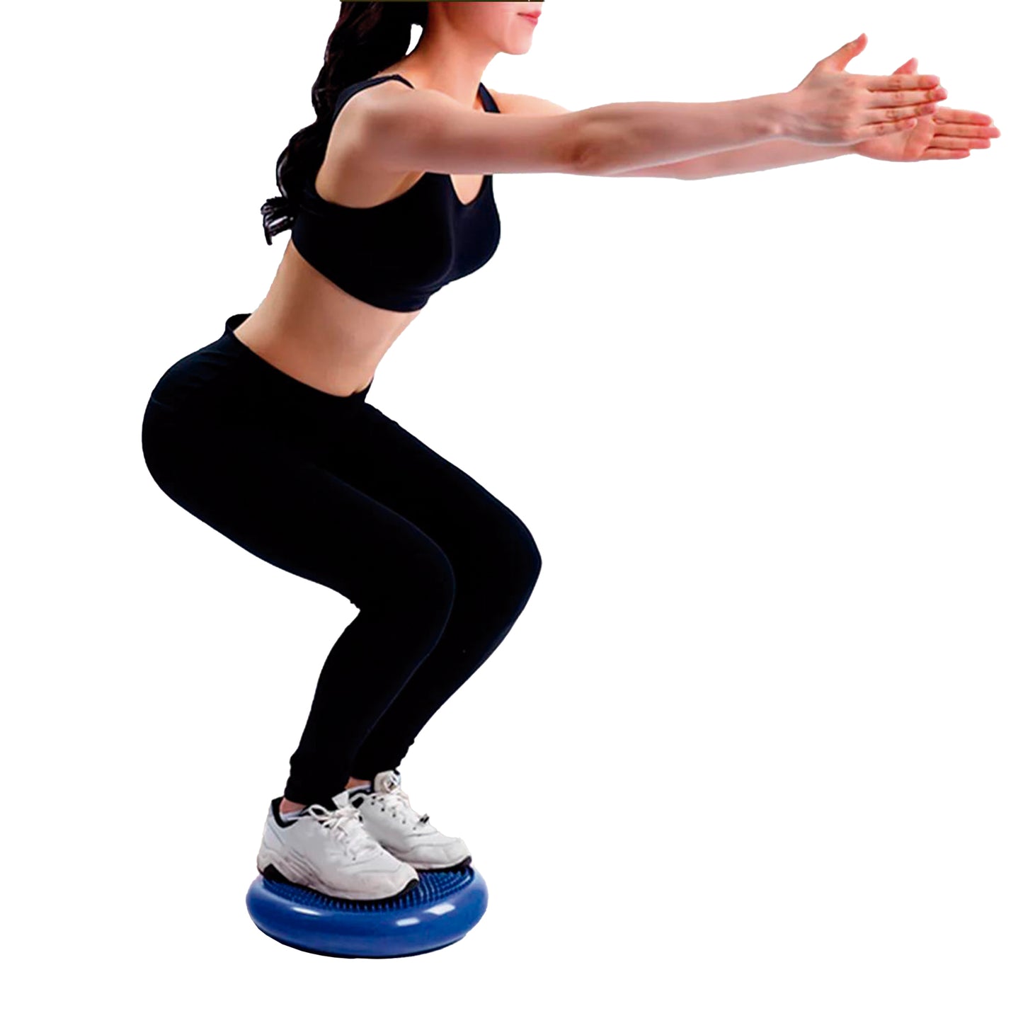 Cojín De Balance Inflable Go Plus Disco De Equilibrio Yoga y Rehabilitación