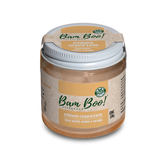 Shea Body Scrub Orange Aroma 100 g Bam Boo! Lifestyle