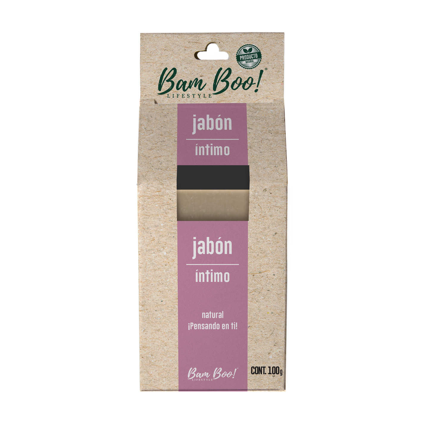 Jabón Artesanal Íntimo Regulador PH 100 g Bam Boo! Lifestyle