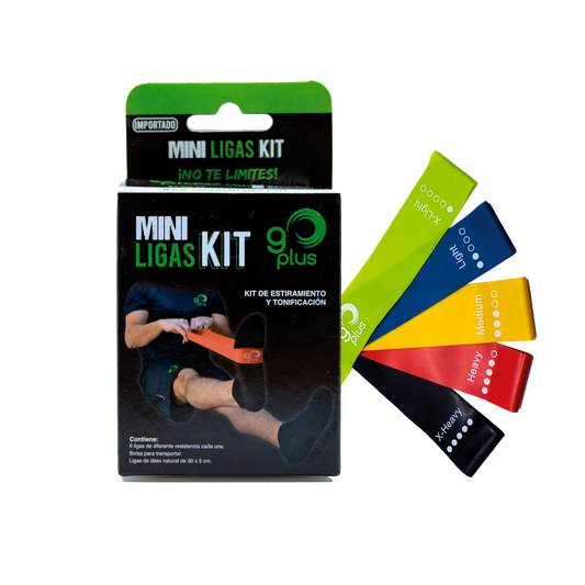 Mini Leagues Kit 5 Resistance Bands Go Plus