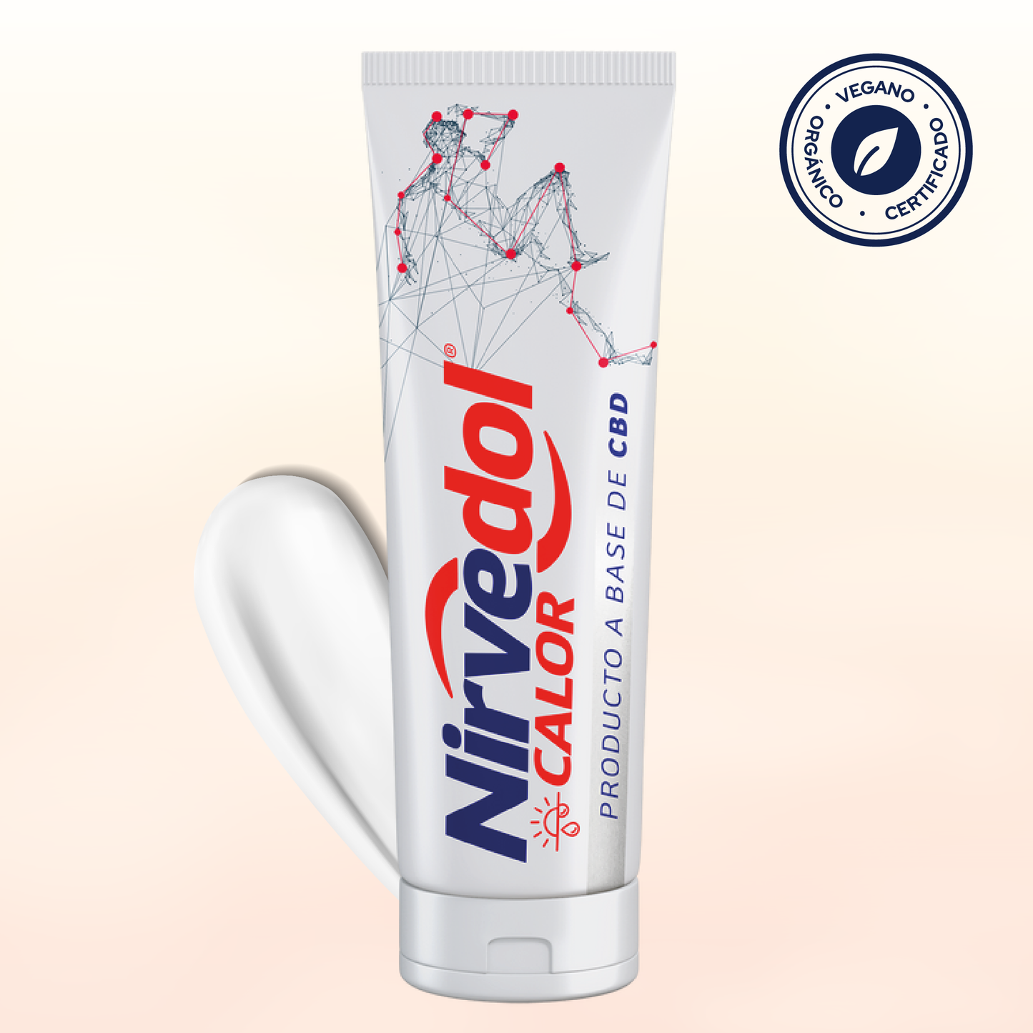 Crema Nirvedol Calor 60 g con 180 mg de CBD. Relajante con Extracto de Chile, Árnica y Caléndula