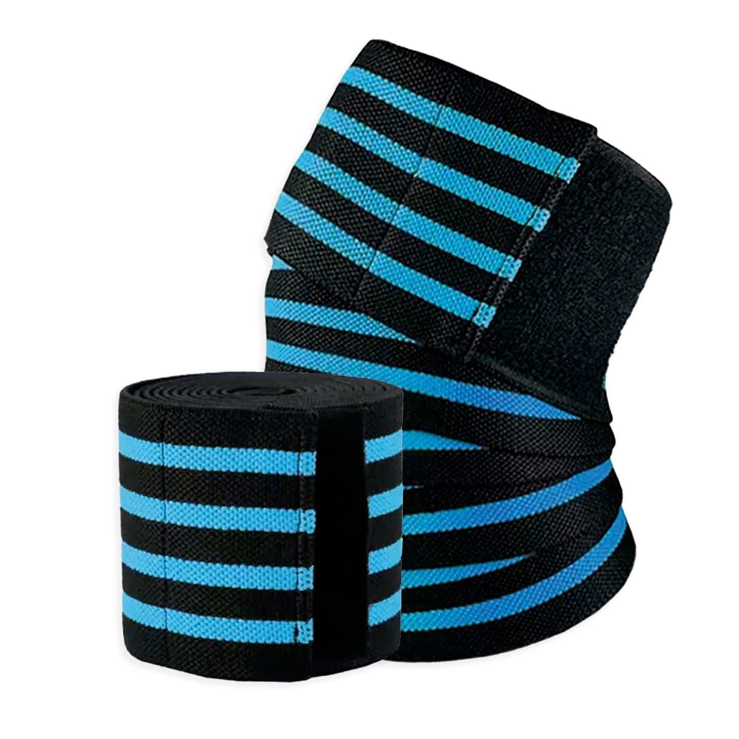 Vendaje Elástico De Comprensión Para Rodilla Go Plus Bicolor