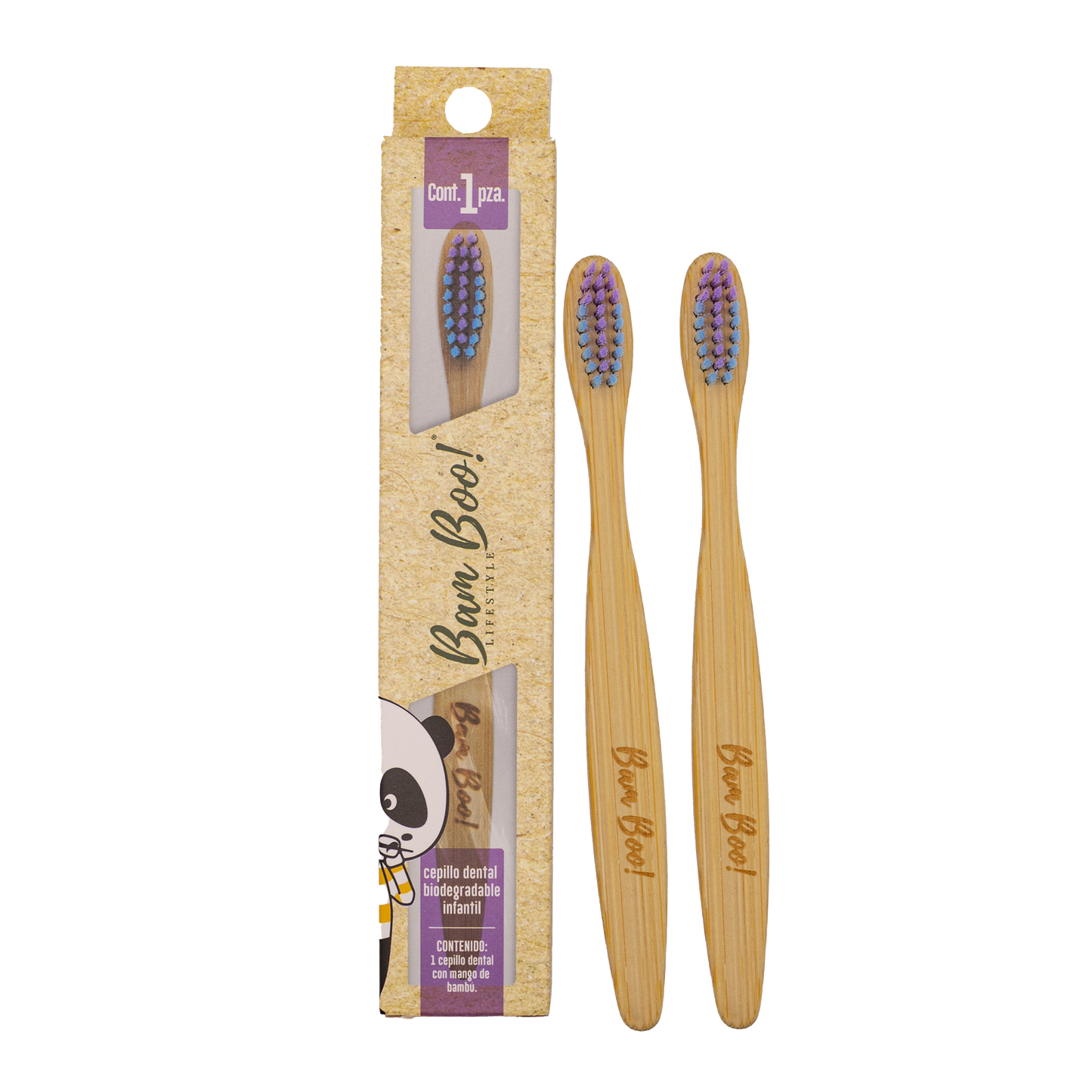 Cepillo Dental Para Niños Kid's 2 Pzas Bam Boo! Lifestyle
