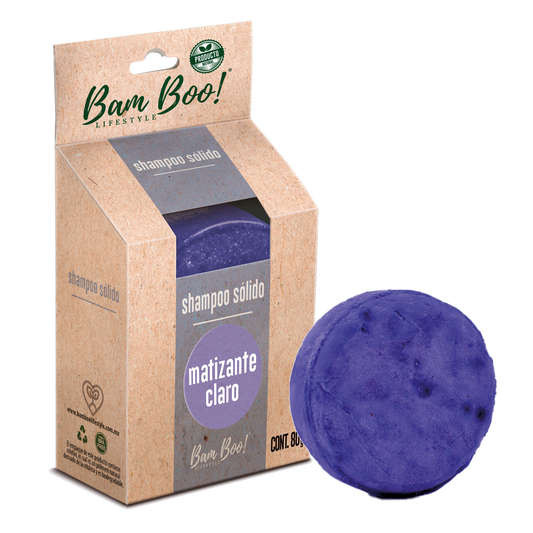 Handmade Solid Shampoo Light Matting 80 g Bam Boo! Lifestyle