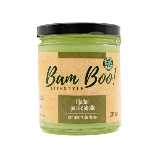 Natural Castor Gel Hair Fixer 253 g Bam Boo! Lifestyle