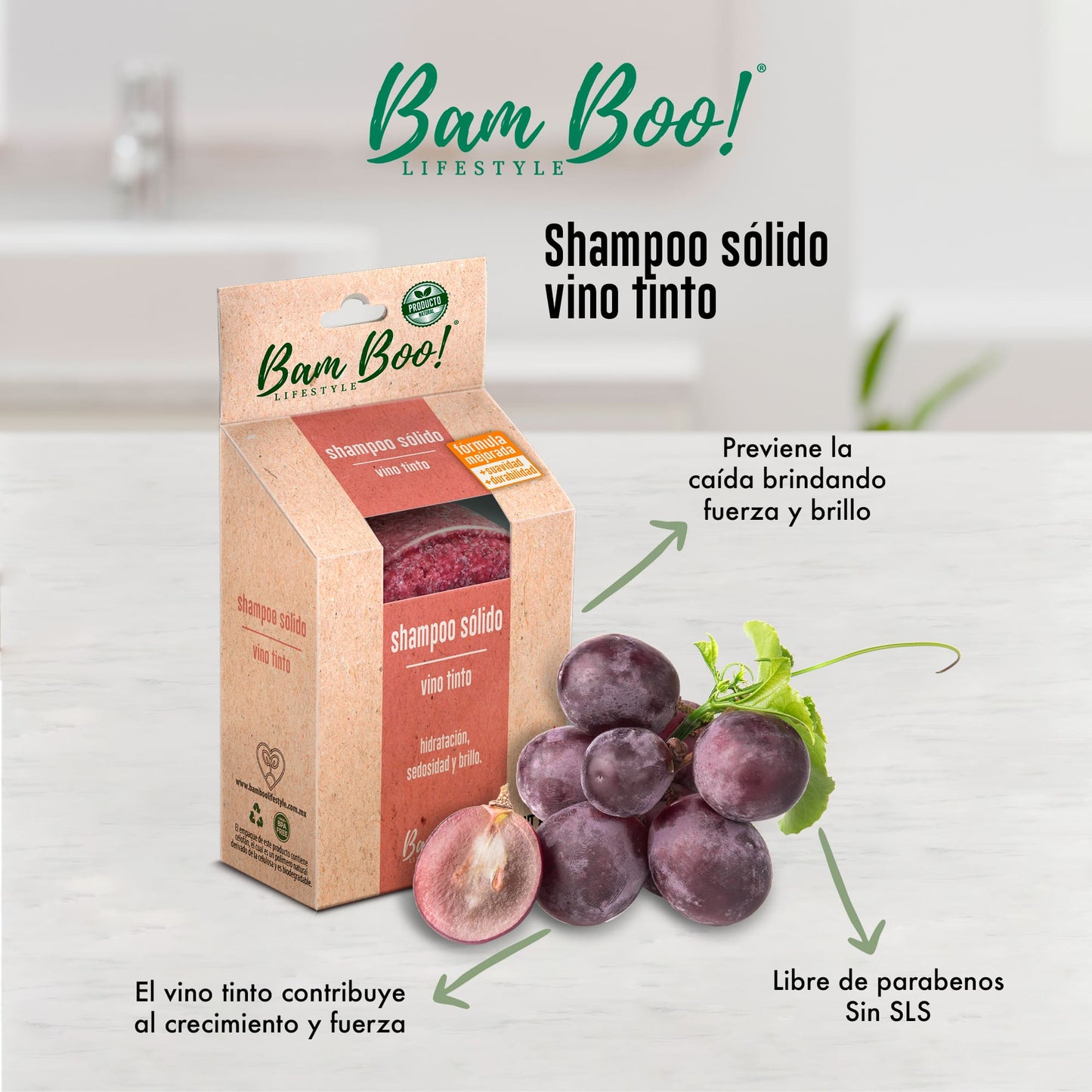5 Pack Mix Shampoo 80 G Combos Bam Boo! Lifestyle