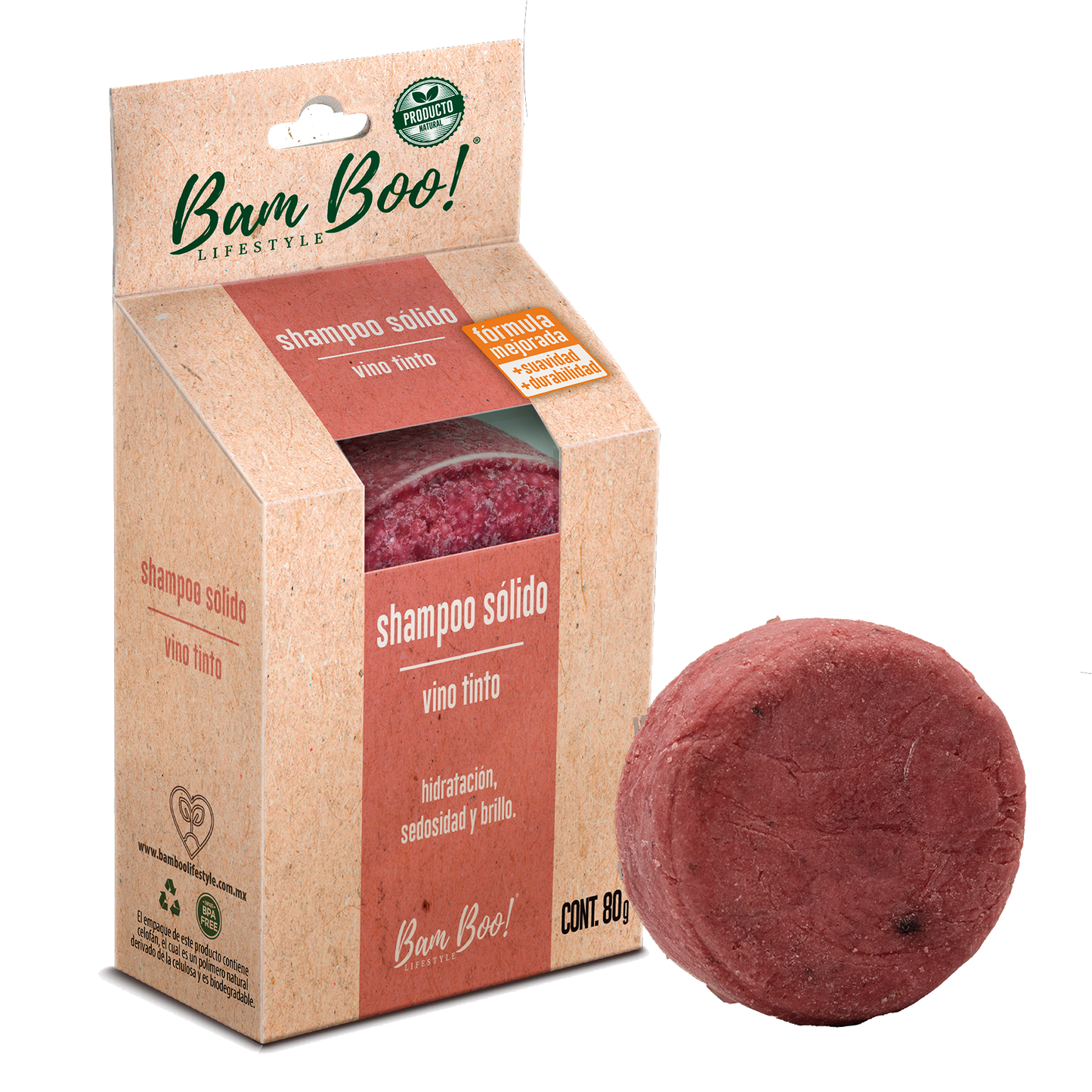 5 Pack Mix Shampoo 80 G Combos Bam Boo! Lifestyle