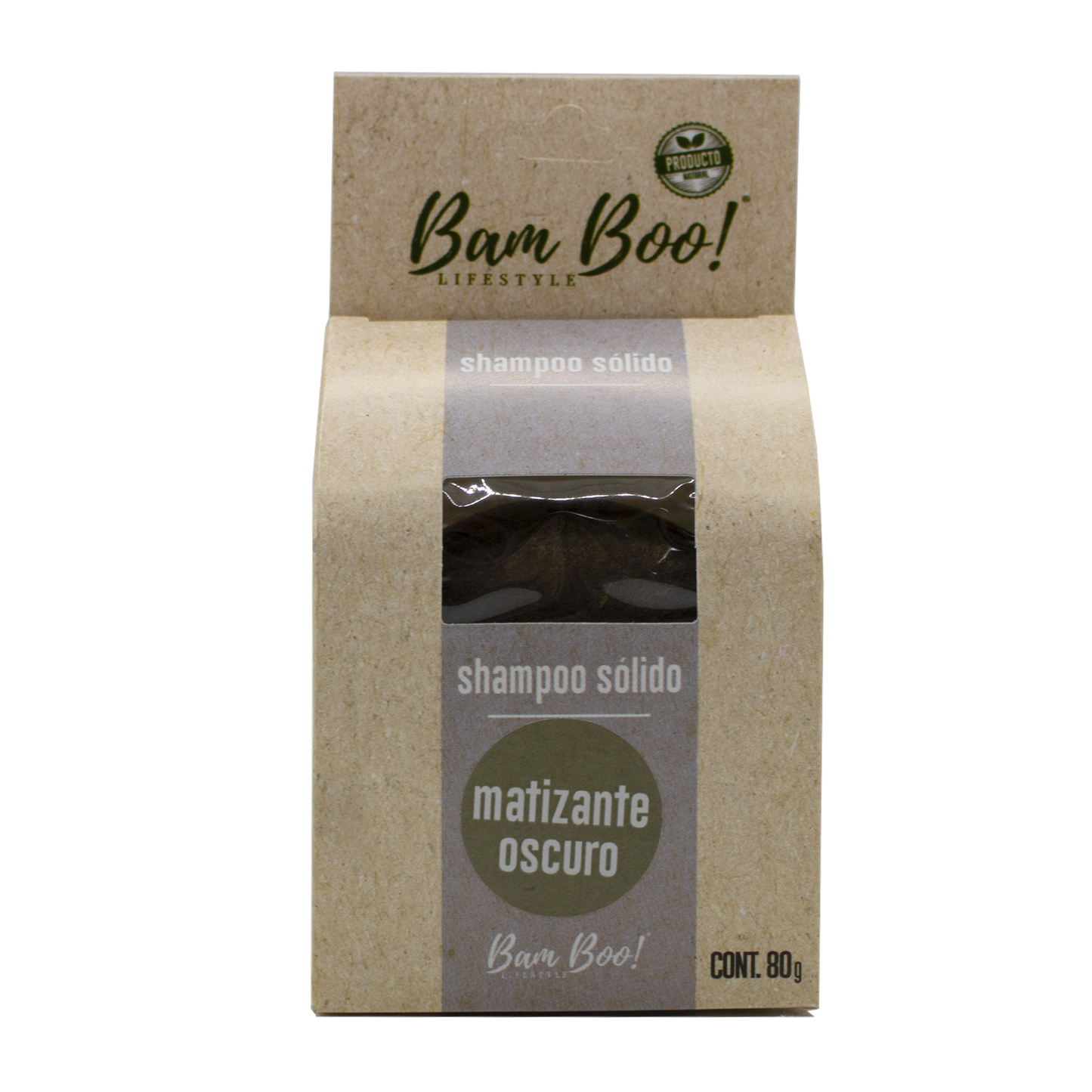 Solid Artisan Dark Matting Shampoo 80 g Bam Boo! Lifestyle