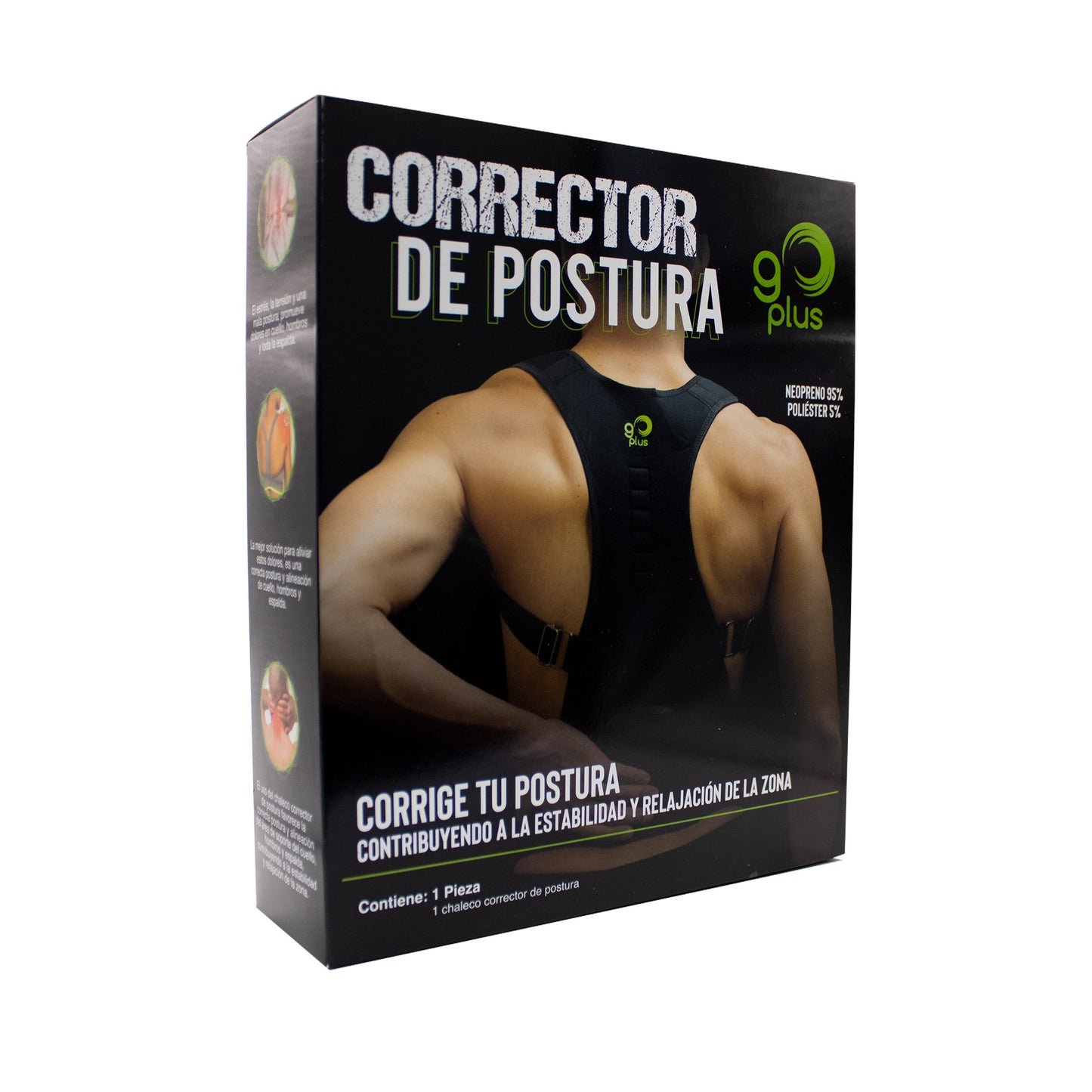 Corrector de Postura para Espalda Go Plus