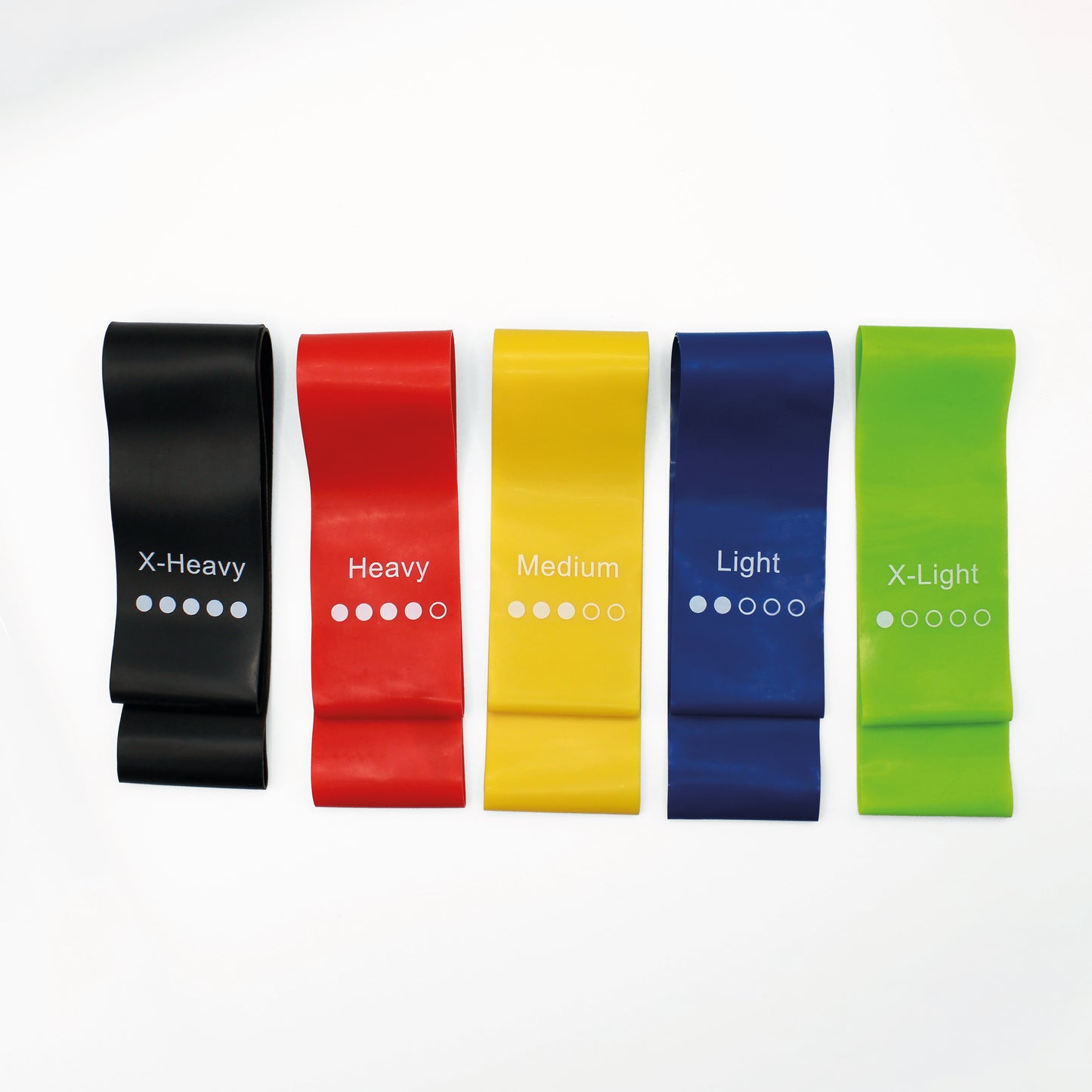 Mini Ligas Kit 5 Bandas de Resistencia Go Plus