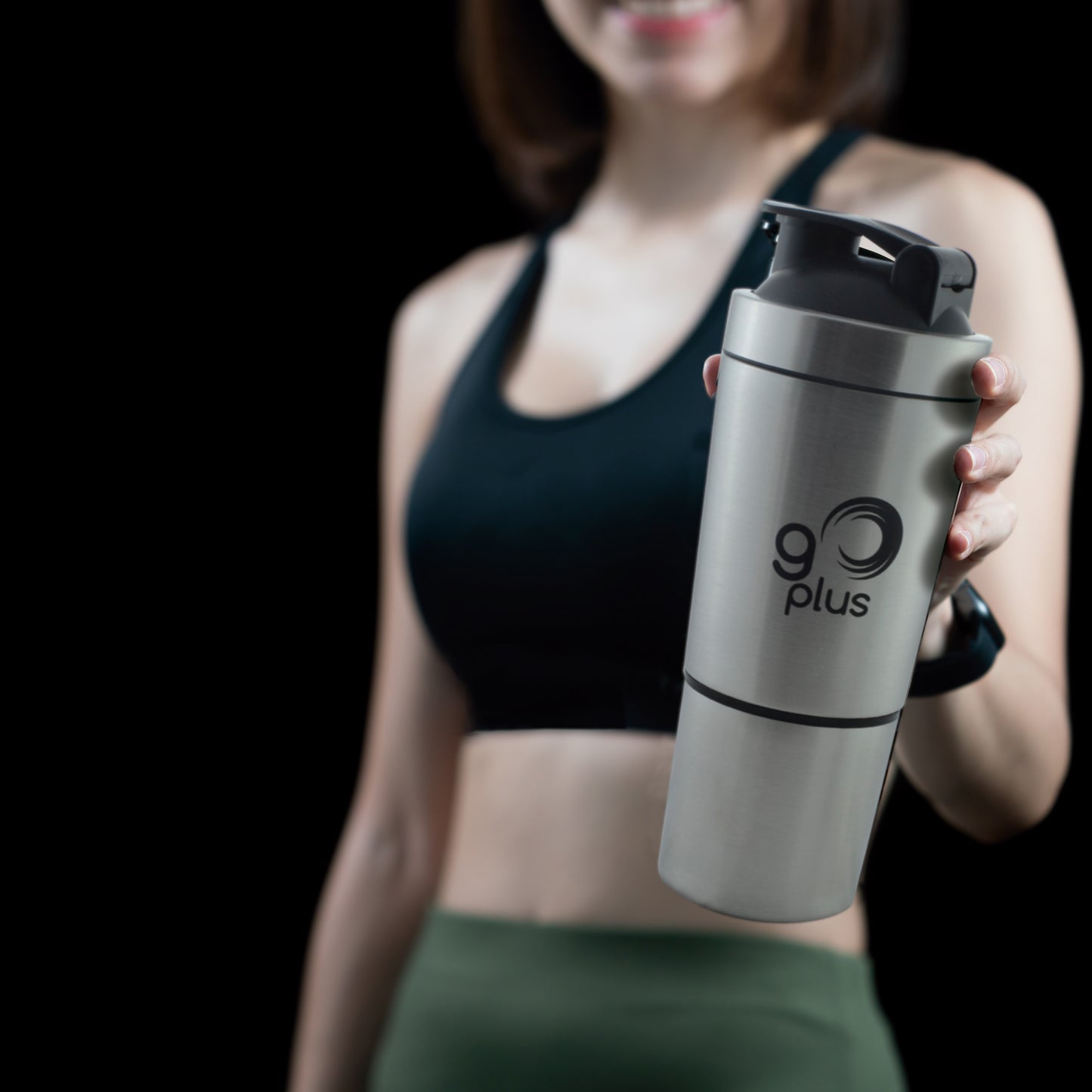 Iron Shaker Mezclador de Proteína Deportivo Go Plus