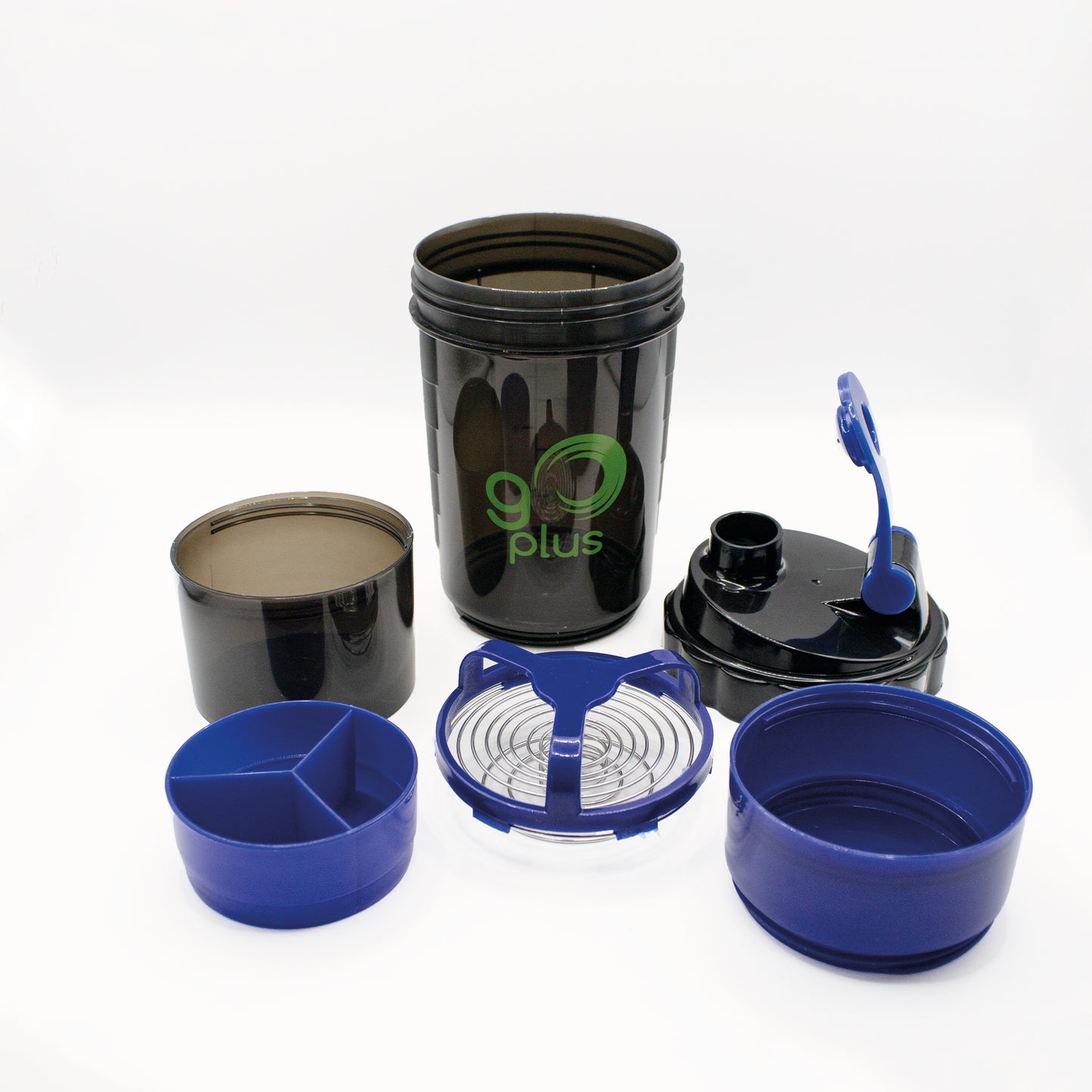 Smart Shaker Sports Protein Mixer Blue Go Plus