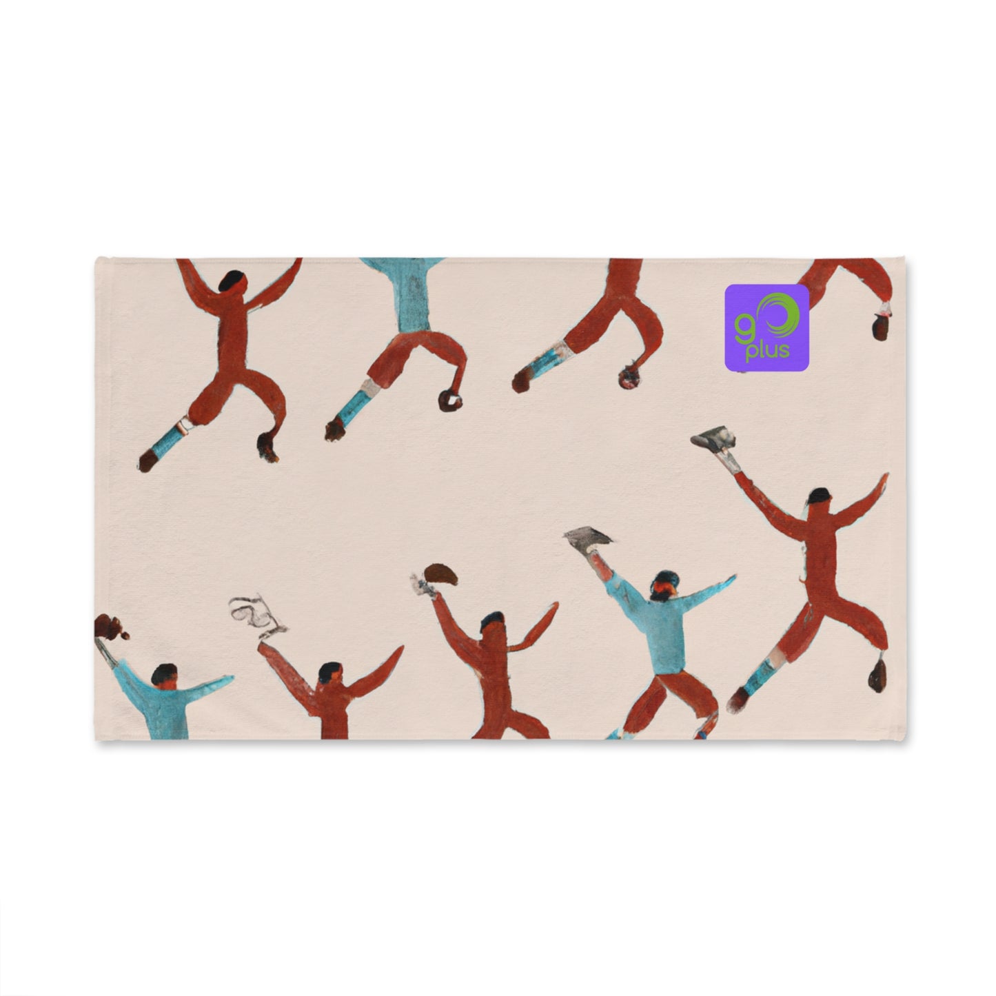 "The Colorful Game" - Go Plus Hand towel