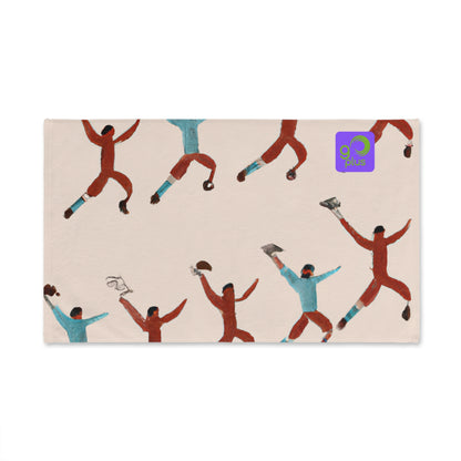 "The Colorful Game" - Go Plus Hand towel