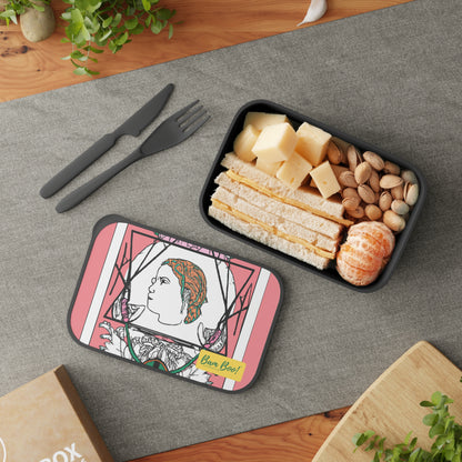 "Cinematic Creativity: Making a Movie-Inspired Collage" - Bam Boo! Lifestyle Eco-friendly PLA Bento Box with Band and Utensils