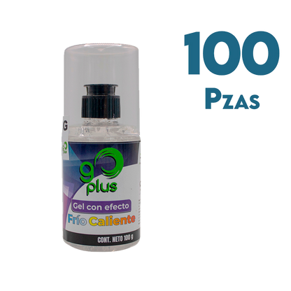 100 Pack Gel Sport Frio Caliente Mayoreo Go Plus