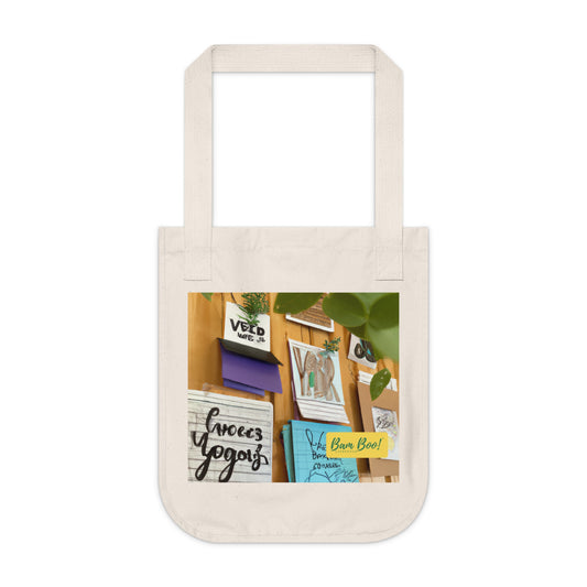 "Rise Up: Transforming Adversity into Resilience" - Bam Boo! Lifestyle Eco-friendly Tote Bag