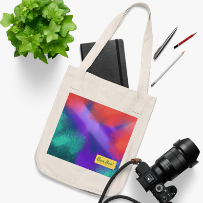 "In the Ever-Shifting Sky: An Abstract Exploration" - Bam Boo! Lifestyle Eco-friendly Tote Bag