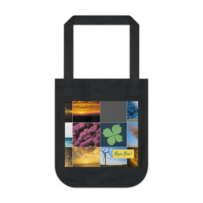 "The Elements of Nature Collage: Celebrating the Splendor of Our World" - Bam Boo! Lifestyle Eco-friendly Tote Bag