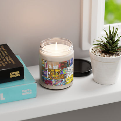 "Exploring Unity in Diversity: A Mixed Media Collage" - Bam Boo! Lifestyle Eco-friendly Soy Candle