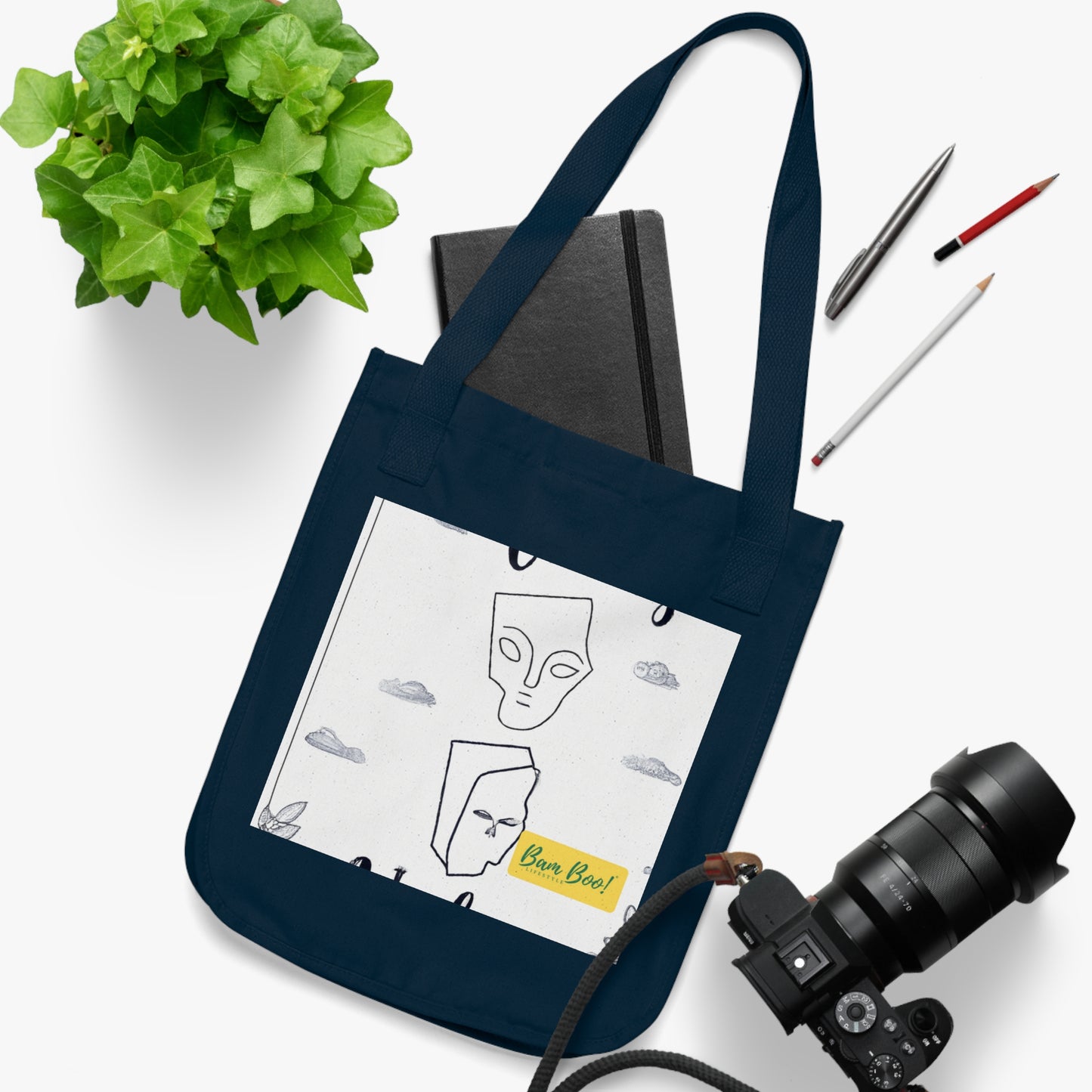 "My Reflection through 2020: A Visual Story" - Bam Boo! Lifestyle Eco-friendly Tote Bag
