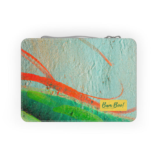 "Nature's Patterns: An Abstract Art Journey" - Bam Boo! Lifestyle Eco-friendly Paper Lunch Bag
