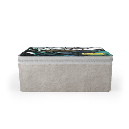 Enchanted Stillness: A Moment of Peaceful Abstract Landscape - Bam Boo! Lifestyle Eco-friendly Paper Lunch Bag