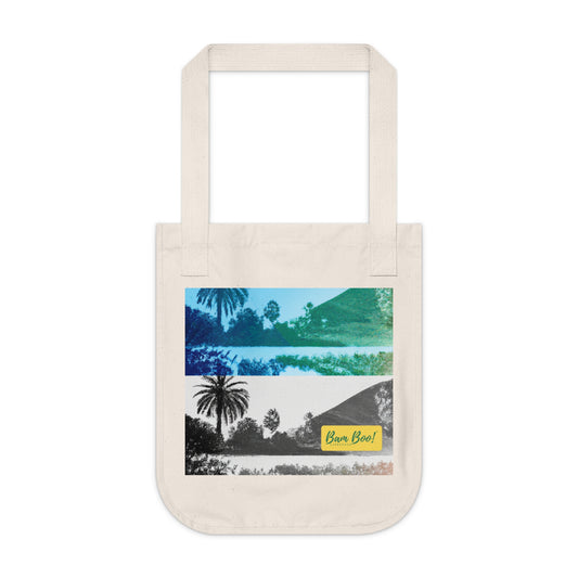 "Two-Toned Splendor: Capturing the Beauty of Nature" - Bam Boo! Lifestyle Eco-friendly Tote Bag