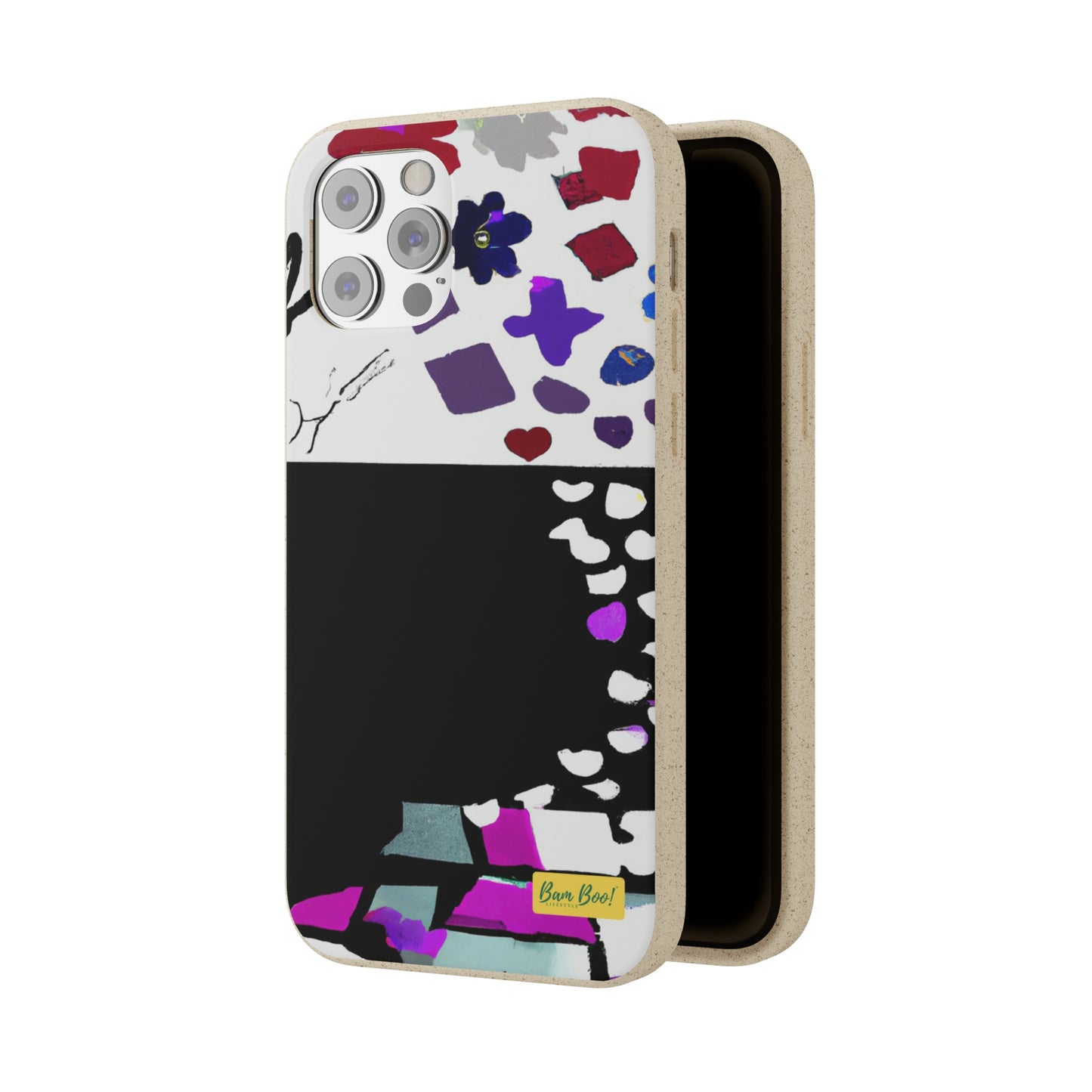 "Unity in Contrast: Exploring Beauty through Creative Collage" - Bam Boo! Lifestyle Eco-friendly Cases