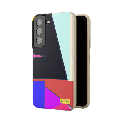 "Intertwined Nature and Technology: A Geometric Masterpiece" - Bam Boo! Lifestyle Eco-friendly Cases