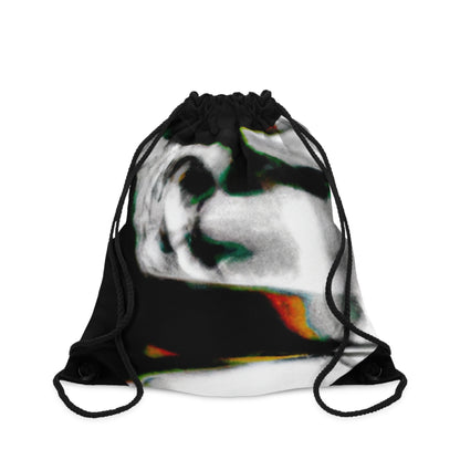 "Capturing the Thrill of the Game: Speed and Motion Art" - Go Plus Drawstring Bag