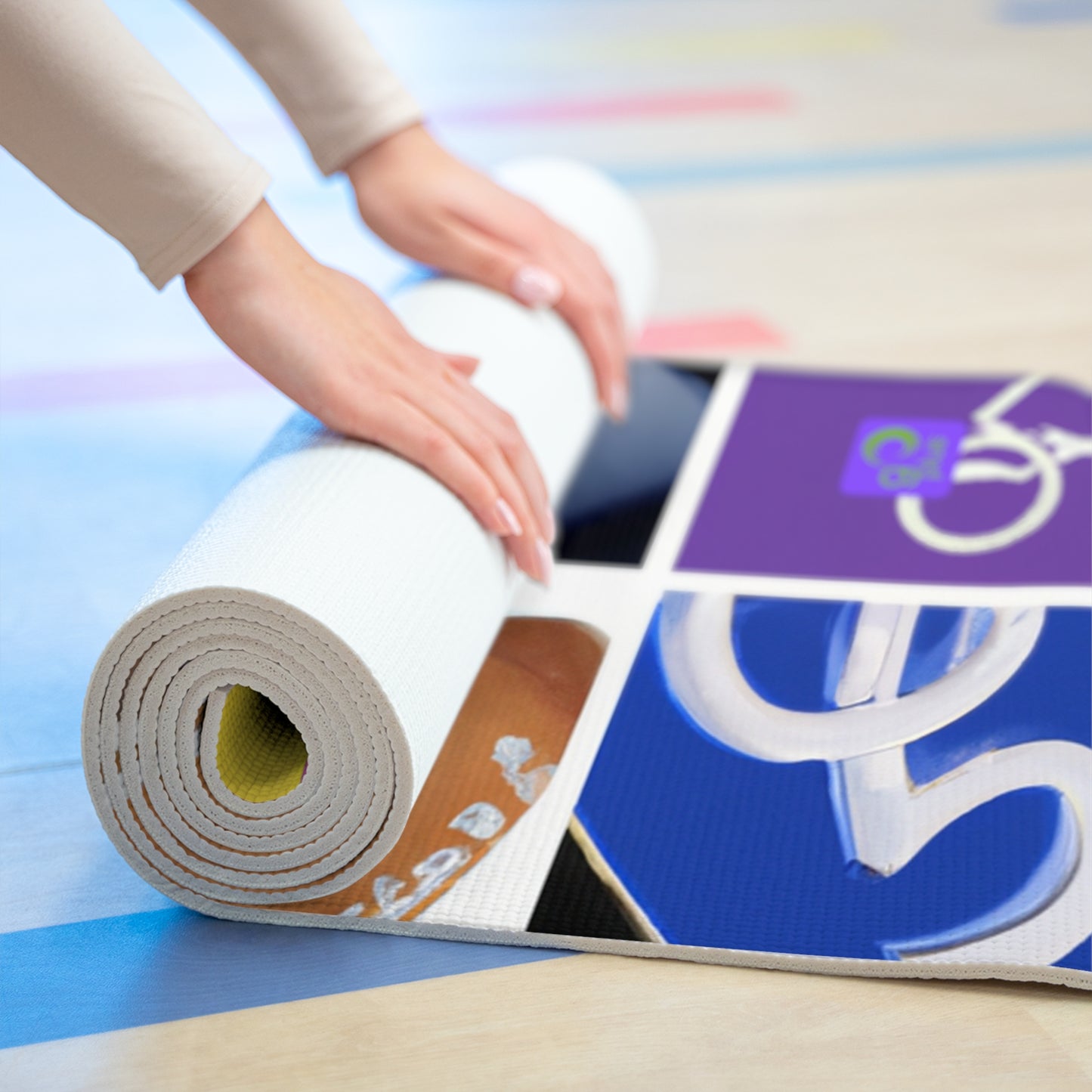MySport Mosaic - Go Plus Foam Yoga Mat