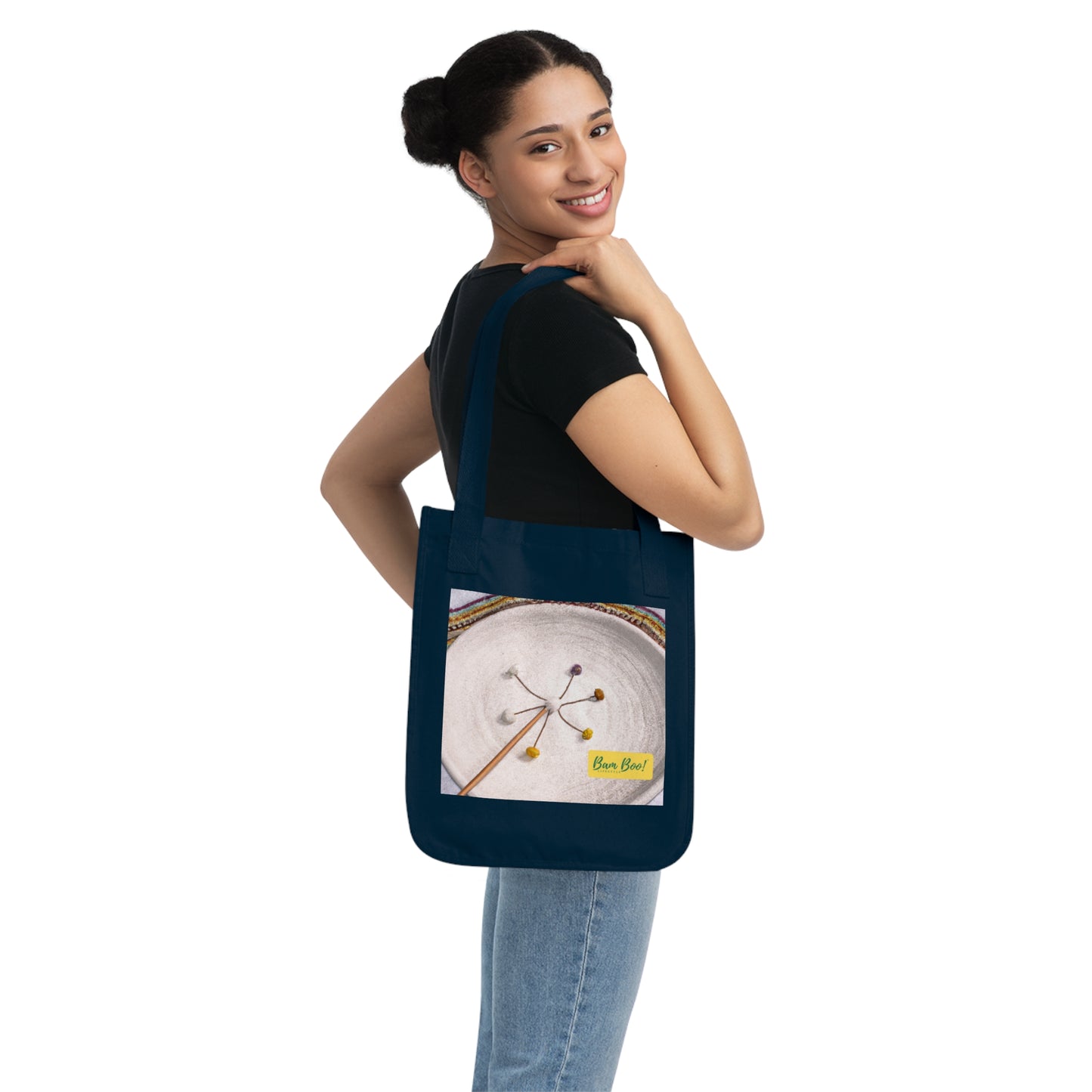 "Nature's Intertwined Form: Exploring the Beauty of Earth Through Photography and Painting" - Bam Boo! Lifestyle Eco-friendly Tote Bag