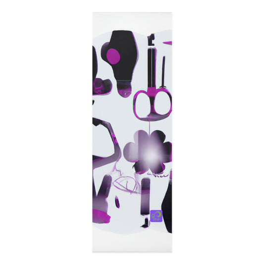 "Sports in Motion: Exploring the Colors and Shapes of Motivation" - Go Plus Foam Yoga Mat