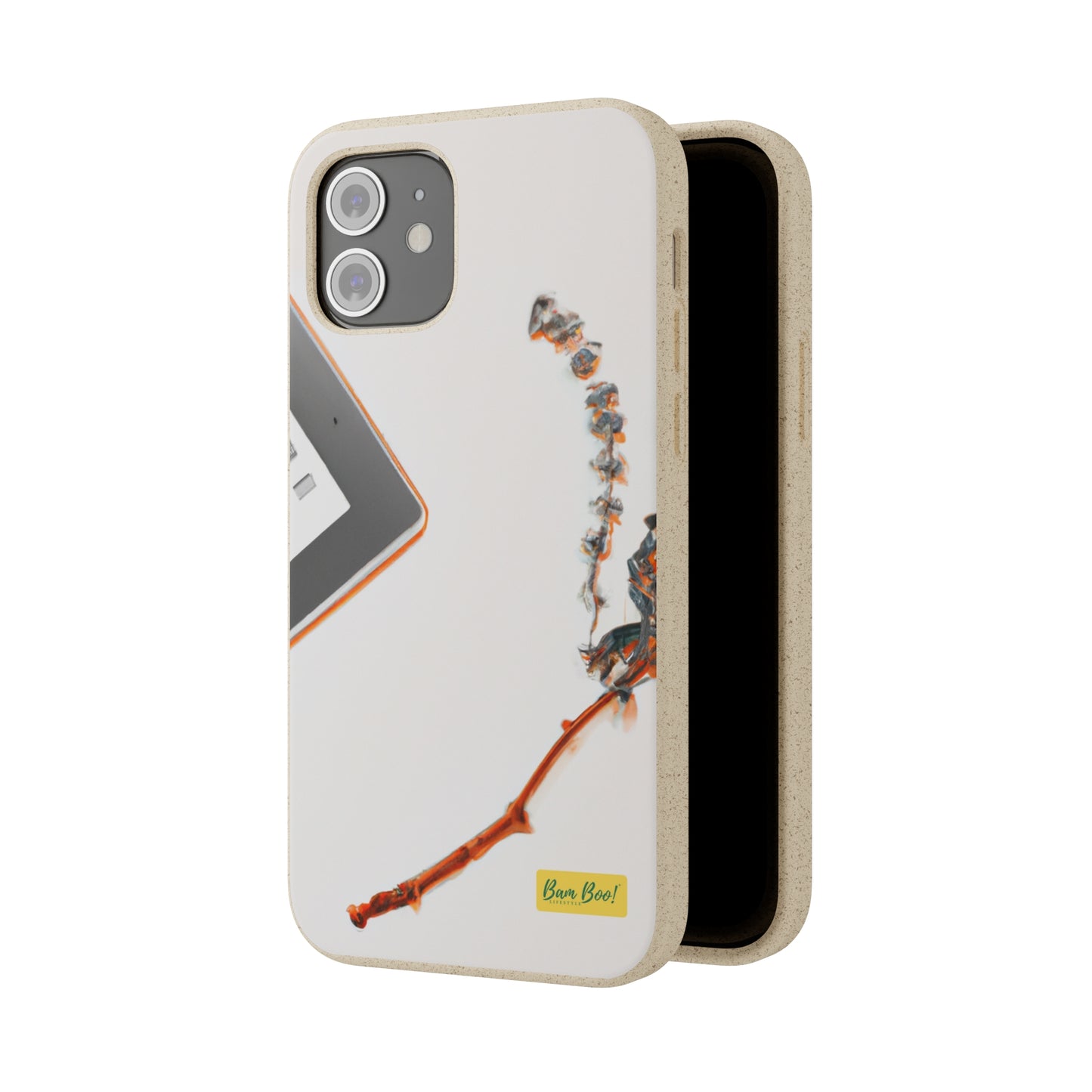 "Fusing Nature and Technology: A Hybrid Art Piece" - Bam Boo! Lifestyle Eco-friendly Cases