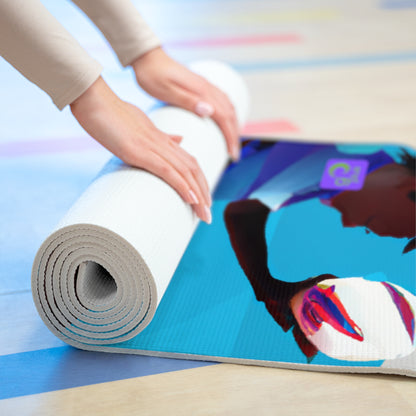"Dynamic Sports Fusion Art" - Go Plus Foam Yoga Mat