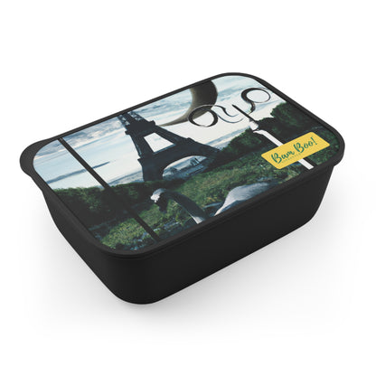 "Vintage Meets Modern: 3D Artwork Fusions" - Bam Boo! Lifestyle Eco-friendly PLA Bento Box with Band and Utensils