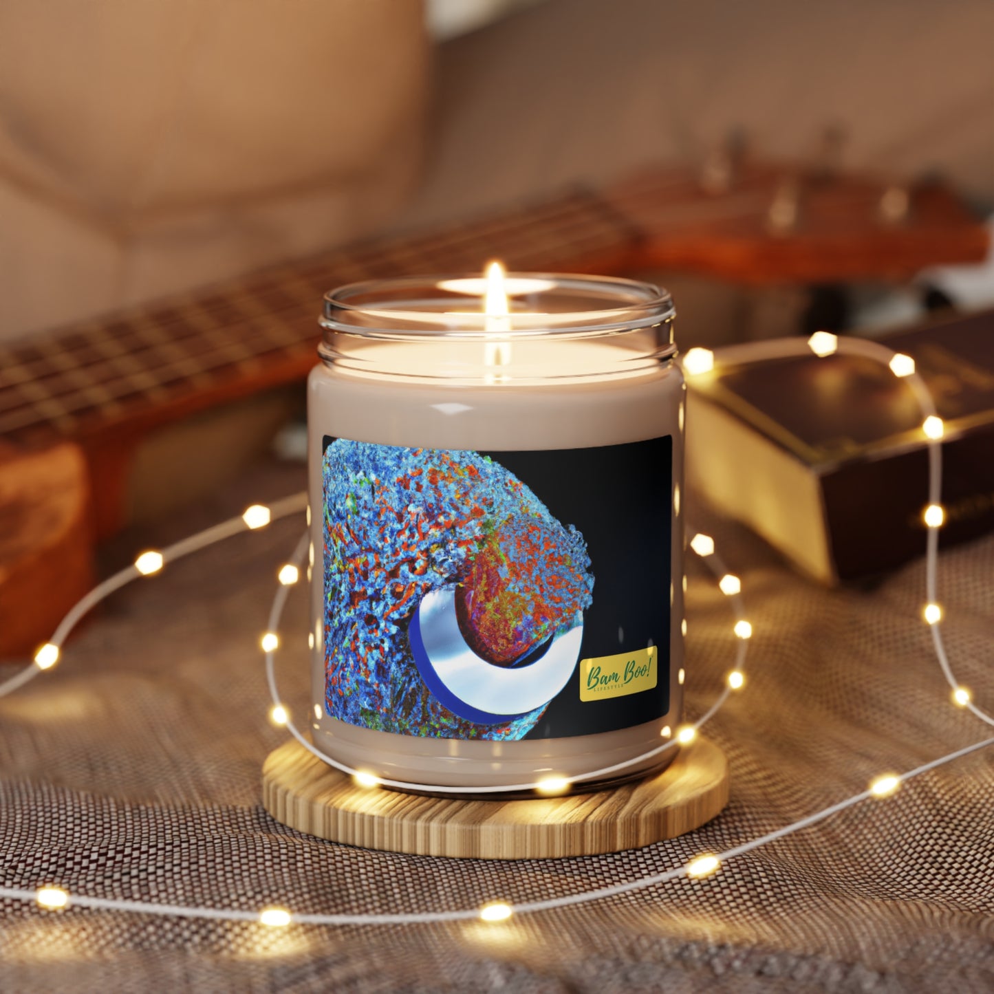 "Tech Art Fusion: The Intersection of Old and New" - Bam Boo! Lifestyle Eco-friendly Soy Candle