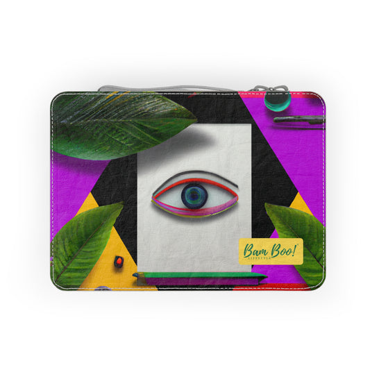 "Captured Memories: A Personalized Mixed Media Artwork" - Bam Boo! Lifestyle Eco-friendly Paper Lunch Bag