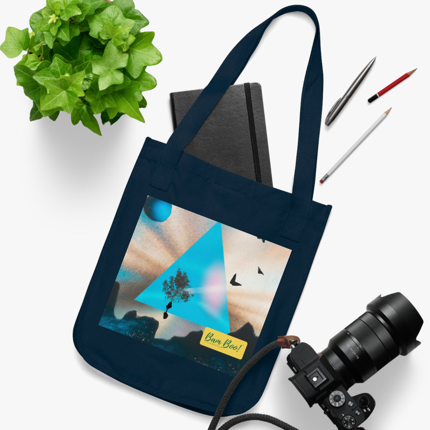 Dreamscaping a Past: Recreating Childhood Memories in Surreal Landscapes - Bam Boo! Lifestyle Eco-friendly Tote Bag