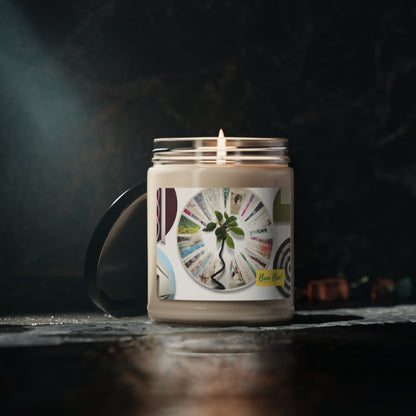 "Jigsaw of Imagination: A Creative Visual Collage" - Bam Boo! Lifestyle Eco-friendly Soy Candle