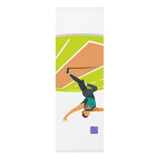 "The Sporting Embrace: Celebrating the Joys and Sorrows of Competition" - Go Plus Foam Yoga Mat
