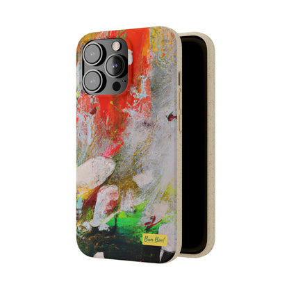 "Effective Expression: Exploring Abstract Painting with a Limited Color Palette" - Bam Boo! Lifestyle Eco-friendly Cases